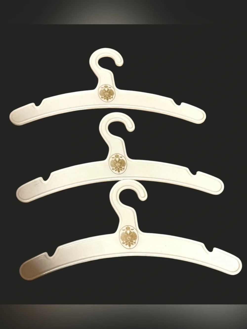 Vintage Imperial Russian Doll Plastic Clothes Hangers 4
